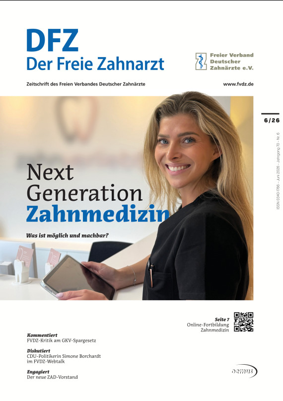 Cover Der freie Zahnarzt 06/2026
