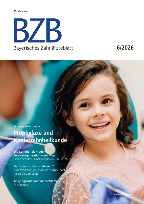 Cover Bayerisches Zahnärzteblatt 06/2026