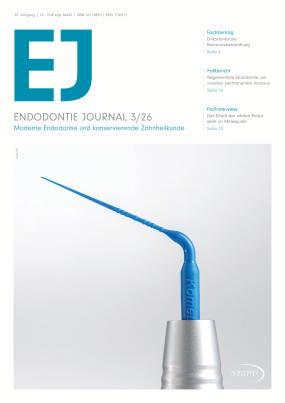 Cover Endodontie Journal 03/2026