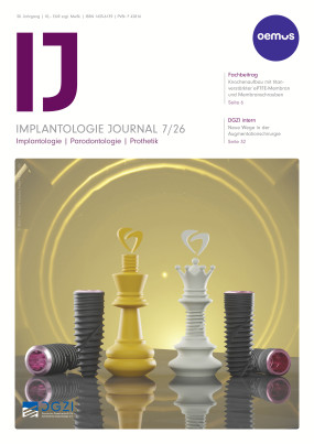 Cover Implantologie Journal 07/2026