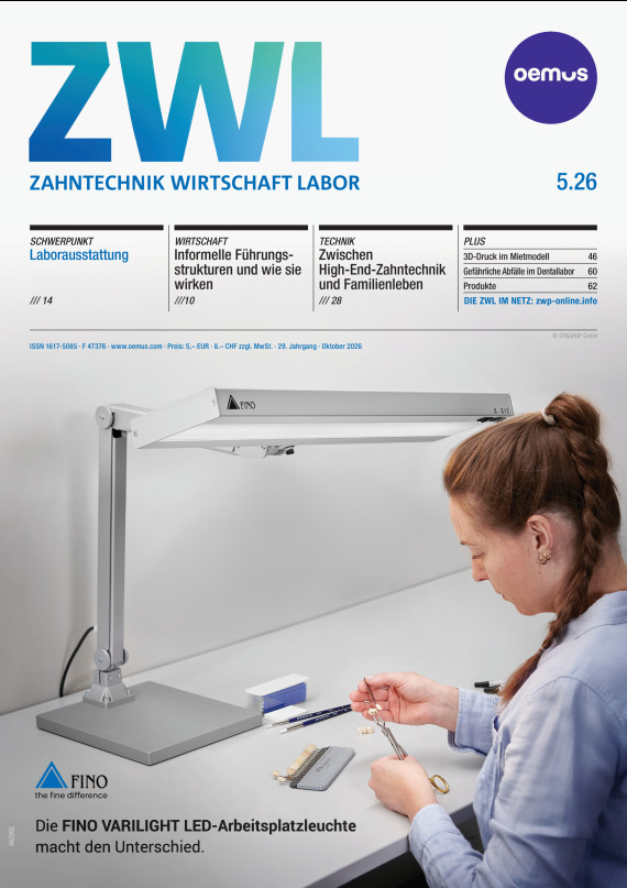 ZWL Zahntechnik Wirtschaft Labor 05/2026