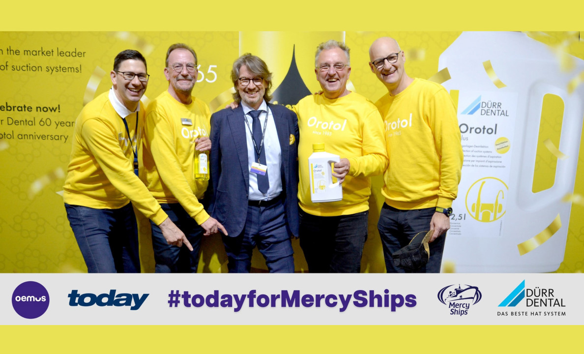 Aus Fußballwette wird Charity-Aktion: DÜRR DENTAL SE und OEMUS MEDIA AG unterstützen Mercy Ships